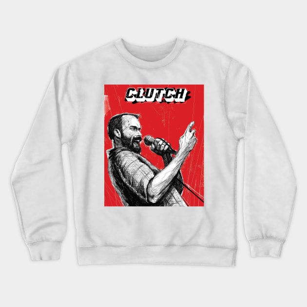 Clutch Crewneck Sweatshirt by MikeKevan